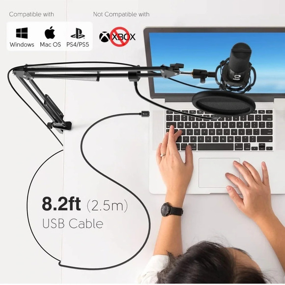 NIB Studio Condenser USB Microphone - Picture 7 of 10